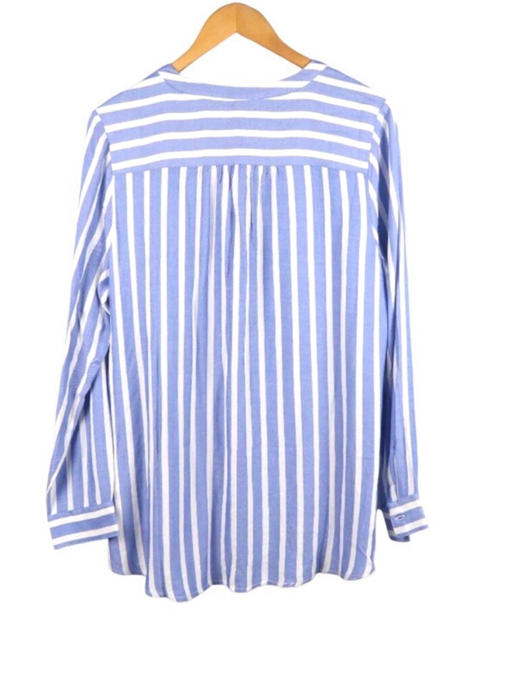 Amazon Essentials Blue & White Vertical Stripe Tunic Top - Size XXL - Picture 9 of 15